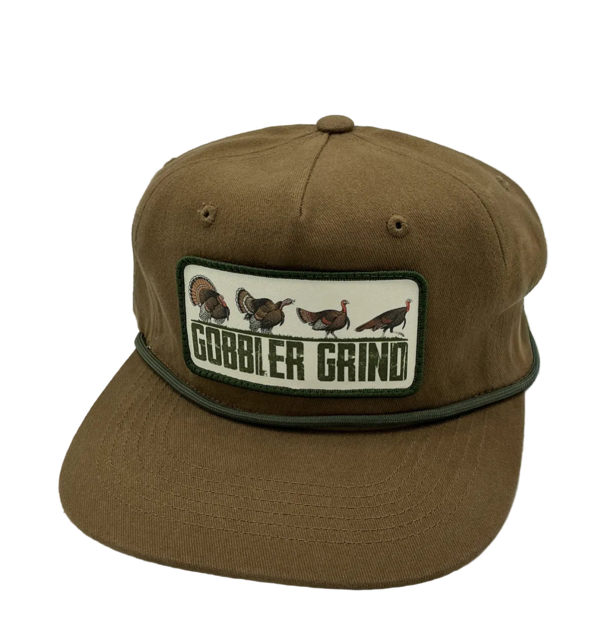 Gobbler Grind Logo Hat - Tobacco