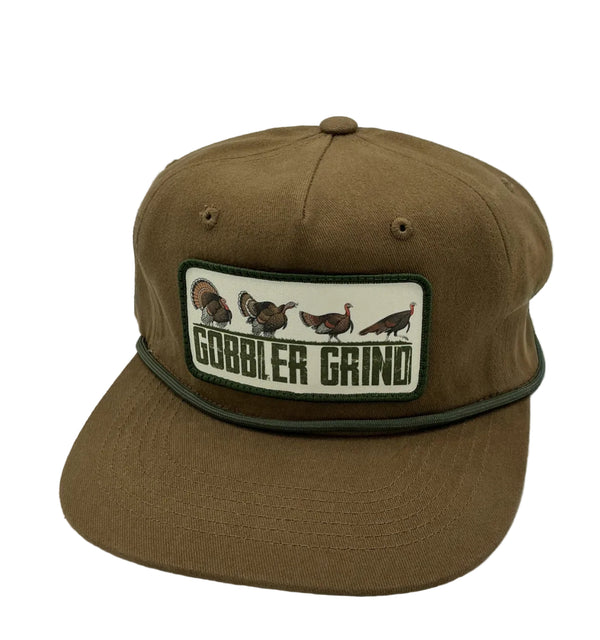 Gobbler Grind Logo Hat - Tobacco