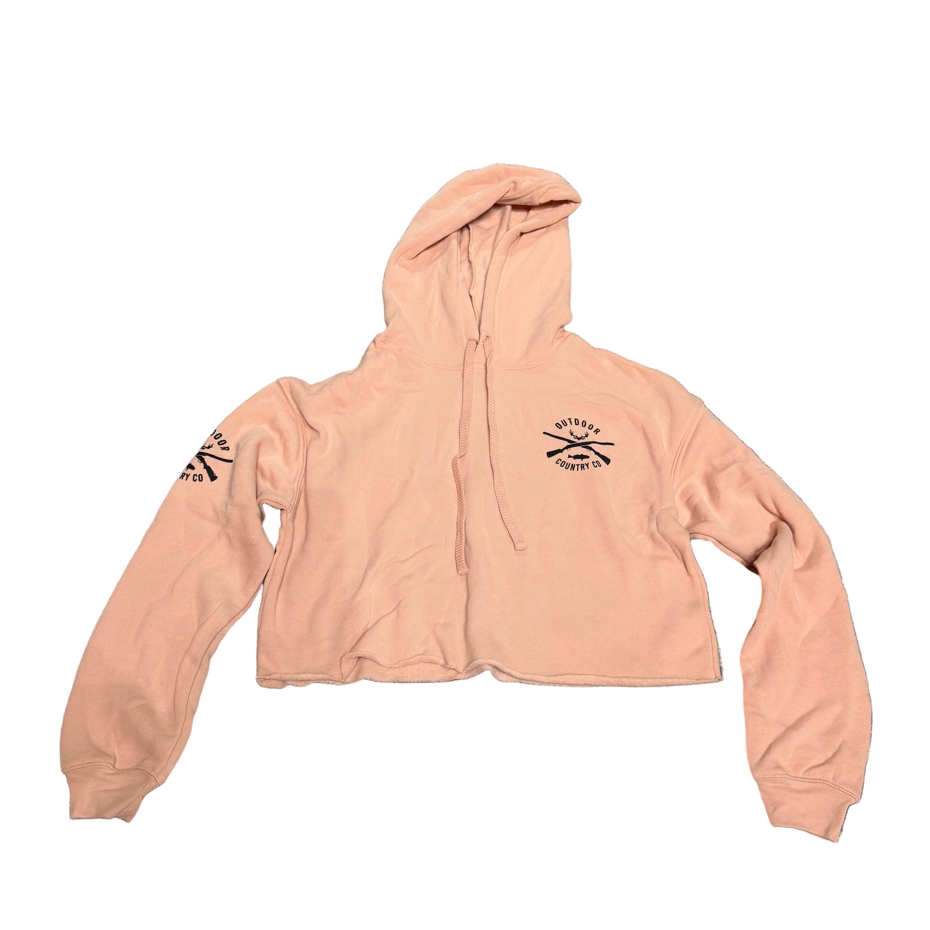 OCC Crop Hoodie - Pink