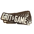 Grit and Game Logo Sticker