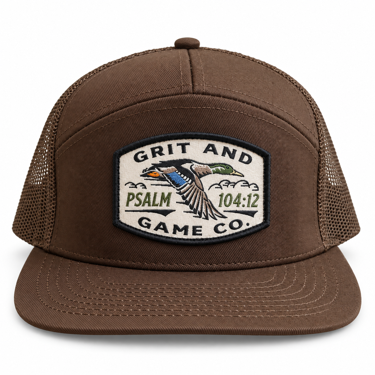 Marsh Psalm Mallard Hat 7 Panel