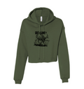 Sacred Scrape Crop Hoodie