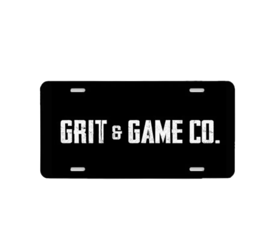 G&G Front License Plate